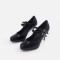 2025 new style Wild Child same style high heels thin heel single shoes round head French one-strap Mary Jane small leather shoes