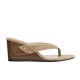 Cross-border foreign trade 2025 summer round head wedge strappy women's sandals casual and fashionable high heels flip-flops Cross-border foreign trade 2025 summer round head wedge strappy women's sandals casual and fashionable high heels flip-flops