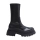 Women's sheepskin retro one-buckle chunky heel high-heeled shoes, spring square-toe Mary Jane shoes, thick-soled, single shoes