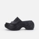 Cross-border bestseller cross flower thick sole flip-flops for women outdoor new product EVA hole shoes casual beach wedge sandals for women Cross-border bestseller cross flower thick sole flip-flops for women outdoor new product EVA hole shoes casual beach wedge sandals for women