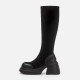 Short boots for small women with high heels, thick sole stretchy boots, height-increasing, leg-hugging, slimming, sweet and cool Martin boots for women, breathable and thin Short boots for small women with high heels, thick sole stretchy boots, height-increasing, leg-hugging, slimming, sweet and cool Martin boots for women, breathable and thin