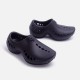 2024 new EVA platform sandals, thick-soled open-toe half-mule shoes, comfortable, thick-soled, high-heeled, versatile sandals for women