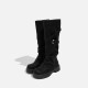 Snow boots for women, 2024 autumn and winter new style genuine leather short boots, warm and cold-proof thick-soled loafers, cotton shoes Snow boots for women, 2024 autumn and winter new style genuine leather short boots, warm and cold-proof thick-soled loafers, cotton shoes