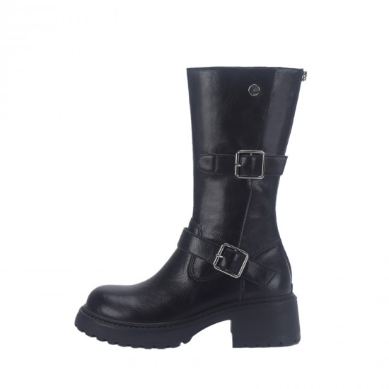 2024 best-selling European and American British style boots for women, thick-soled, height-increasing, high boots, mid-calf boots, back zipper, slimming, knee-high boots 2024 best-selling European and American British style boots for women, thick-soled, height-increasing, high boots, mid-calf boots, back zipper, slimming, knee-high boots