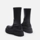 Women's sheepskin retro one-buckle chunky heel high-heeled shoes, spring square-toe Mary Jane shoes, thick-soled, single shoes