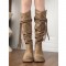 French square-toe open-toe chunky heel sandals, summer outdoor one-strap sandals for women, simple and elegant, versatile