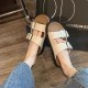 2024 spring/summer new fashion thick-soled versatile high-heeled wedge sandals, transparent one-strap outdoor sandals for women 2024 spring/summer new fashion thick-soled versatile high-heeled wedge sandals, transparent one-strap outdoor sandals for women