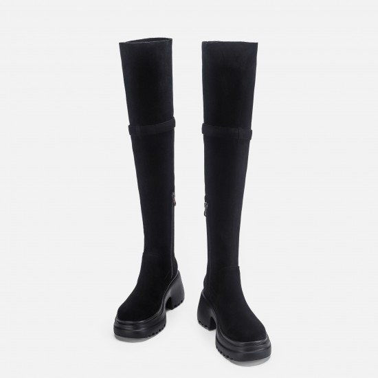 Thick-soled platform small leather shoes for women, Japanese style, college, British style Thick-soled platform small leather shoes for women, Japanese style, college, British style