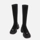 Short boots for small women with high heels, thick sole stretchy boots, height-increasing, leg-hugging, slimming, sweet and cool Martin boots for women, breathable and thin Short boots for small women with high heels, thick sole stretchy boots, height-increasing, leg-hugging, slimming, sweet and cool Martin boots for women, breathable and thin
