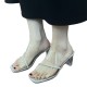 Cross-flower thick-soled EVA foam sandals for women, outdoor 2025 summer new style trendy thick-soled one-strap sandals for women Cross-flower thick-soled EVA foam sandals for women, outdoor 2025 summer new style trendy thick-soled one-strap sandals for women