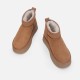 Winter new style thick sole height-increasing boots for women, thick sole long boots, mid-calf stretchy boots, suede slim boots Winter new style thick sole height-increasing boots for women, thick sole long boots, mid-calf stretchy boots, suede slim boots