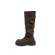 Snow boots for women, 2024 autumn and winter new style genuine leather short boots, warm and cold-proof thick-soled loafers, cotton shoes Snow boots for women, 2024 autumn and winter new style genuine leather short boots, warm and cold-proof thick-soled loafers, cotton shoes