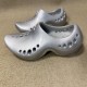 2024 new EVA platform sandals, thick-soled open-toe half-mule shoes, comfortable, thick-soled, high-heeled, versatile sandals for women