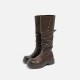 Retro western cowboy boots for women, autumn/winter suede long boots, thick-soled, height-increasing, slimming, knee-high boots Retro western cowboy boots for women, autumn/winter suede long boots, thick-soled, height-increasing, slimming, knee-high boots