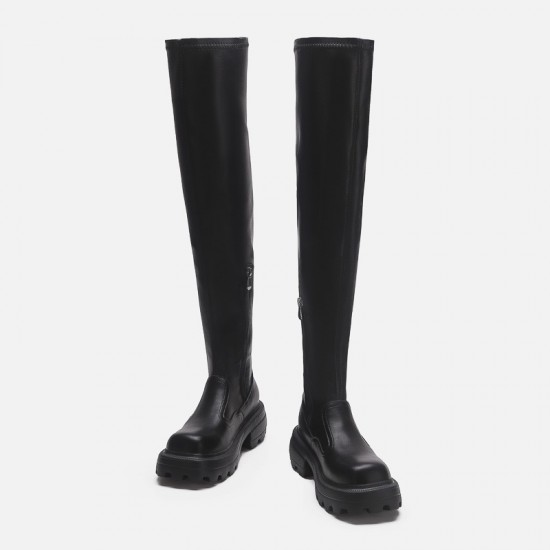 2024 new style chunky heel round-toe high boots for women, long boots for autumn and winter, riding boots, northwest cowboy boots 2024 new style chunky heel round-toe high boots for women, long boots for autumn and winter, riding boots, northwest cowboy boots