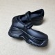 French thick heel shallow mouth thick sole Mary Jane shoes for women 2025 spring new style school style elegant shoes for skirts loafers French thick heel shallow mouth thick sole Mary Jane shoes for women 2025 spring new style school style elegant shoes for skirts loafers