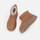 Winter new style thick sole height-increasing boots for women, thick sole long boots, mid-calf stretchy boots, suede slim boots Winter new style thick sole height-increasing boots for women, thick sole long boots, mid-calf stretchy boots, suede slim boots