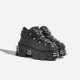 Skinny boots V-cut high boots for women, new autumn and winter style thick-soled high-heel riding boots, black high boots for short women Skinny boots V-cut high boots for women, new autumn and winter style thick-soled high-heel riding boots, black high boots for short women