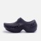 2024 new EVA platform sandals, thick-soled open-toe half-mule shoes, comfortable, thick-soled, high-heeled, versatile sandals for women