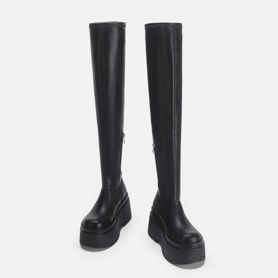 French thick heel Mary Jane high heels for women, single shoes, bridesmaid, square head, strappy buckle, platform sole French thick heel Mary Jane high heels for women, single shoes, bridesmaid, square head, strappy buckle, platform sole