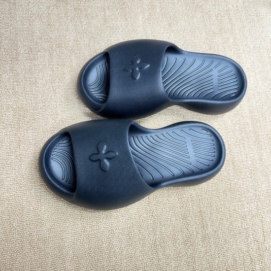 2025 new style cross flower thick sole flip-flops for women summer outdoor beach high heels stepping sensation EVA one-strap sandals 2025 new style cross flower thick sole flip-flops for women summer outdoor beach high heels stepping sensation EVA one-strap sandals
