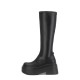Women's thick-soled loafers, one-step-on, two-wear, platform soles, small leather shoes, height-increasing, British style, single shoes