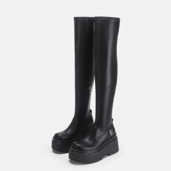 French thick heel Mary Jane high heels for women, single shoes, bridesmaid, square head, strappy buckle, platform sole