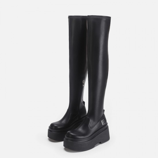 French thick heel Mary Jane high heels for women, single shoes, bridesmaid, square head, strappy buckle, platform sole French thick heel Mary Jane high heels for women, single shoes, bridesmaid, square head, strappy buckle, platform sole