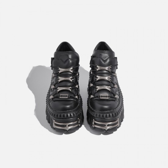 Skinny boots V-cut high boots for women, new autumn and winter style thick-soled high-heel riding boots, black high boots for short women Skinny boots V-cut high boots for women, new autumn and winter style thick-soled high-heel riding boots, black high boots for short women