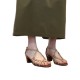 Sheepskin version in stock~ Round head toe-exposed woven Roman sandals for women thick heel height-increasing South France vacation style mid-heel shoes for women Sheepskin version in stock~ Round head toe-exposed woven Roman sandals for women thick heel height-increasing South France vacation style mid-heel shoes for women