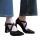 Leather snow boots for women, 2024 autumn and winter new style genuine leather lined short boots, warm and cold-proof thick-soled bread shoes, cotton shoes Leather snow boots for women, 2024 autumn and winter new style genuine leather lined short boots, warm and cold-proof thick-soled bread shoes, cotton shoes